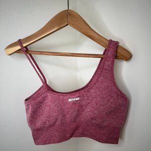 COPY - Bo+Tee Sports Bra, Size M, Maroon